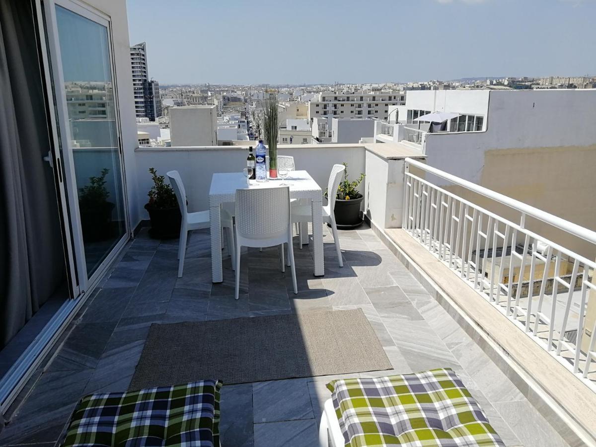 Wonderful Apartments With Shared Jacuzzi And Panorama Rooftop Gzira Dış mekan fotoğraf