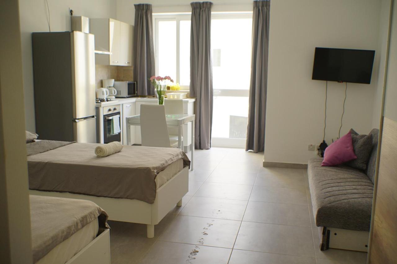 Wonderful Apartments With Shared Jacuzzi And Panorama Rooftop Gzira Dış mekan fotoğraf
