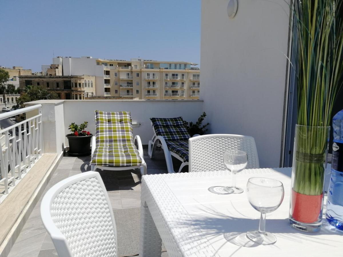 Wonderful Apartments With Shared Jacuzzi And Panorama Rooftop Gzira Dış mekan fotoğraf